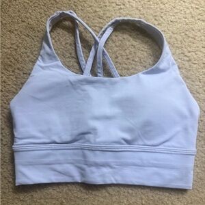 Lululemon Longline Energy Sports Bra in Pastel Blue (Size S)